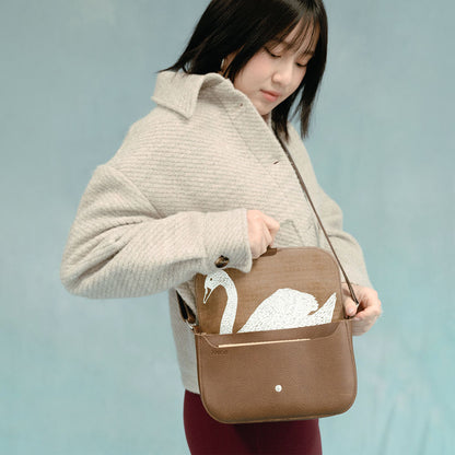 Tasche, Wild Swan, Moss used look