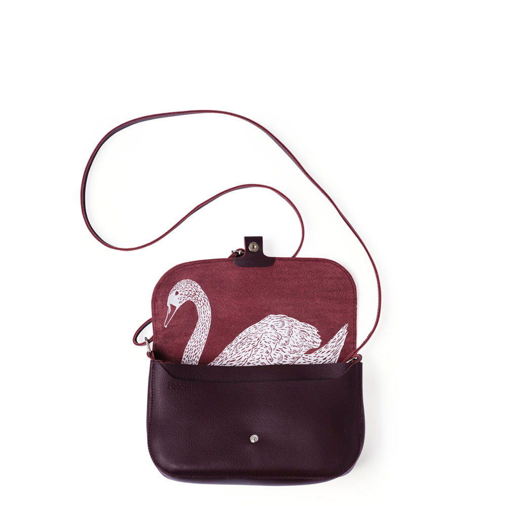 Tasche, Wild Swan, Aubergine