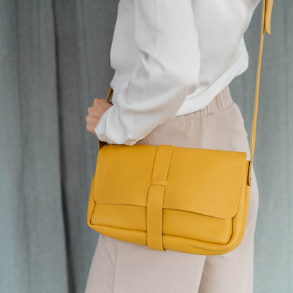 Tasche, Picking Flowers Medium, Yellow