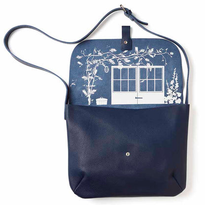 Schultertasche, Back Yard, Ink Blue