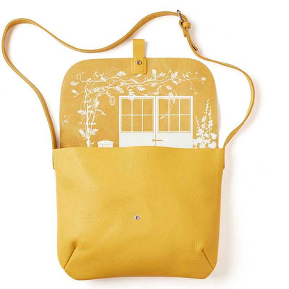 Schultertasche, Back Yard, Yellow